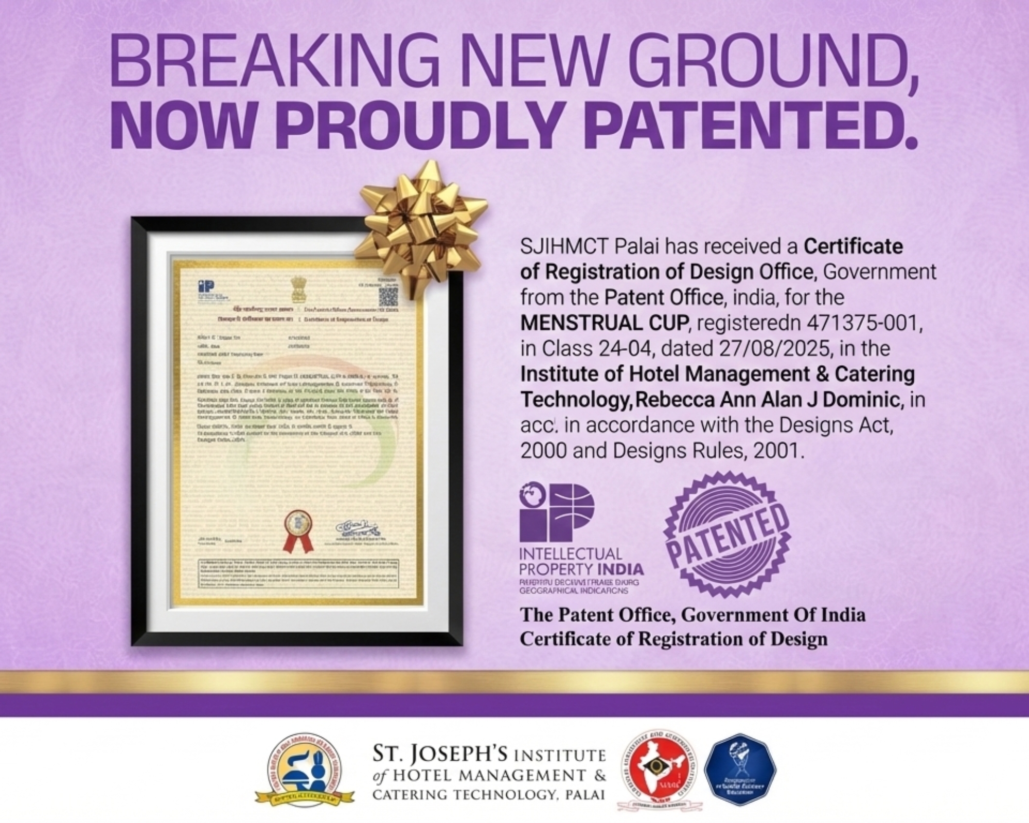 Campus Placement Drive by CGH Earth at SJIHMCT (Photo Collage)