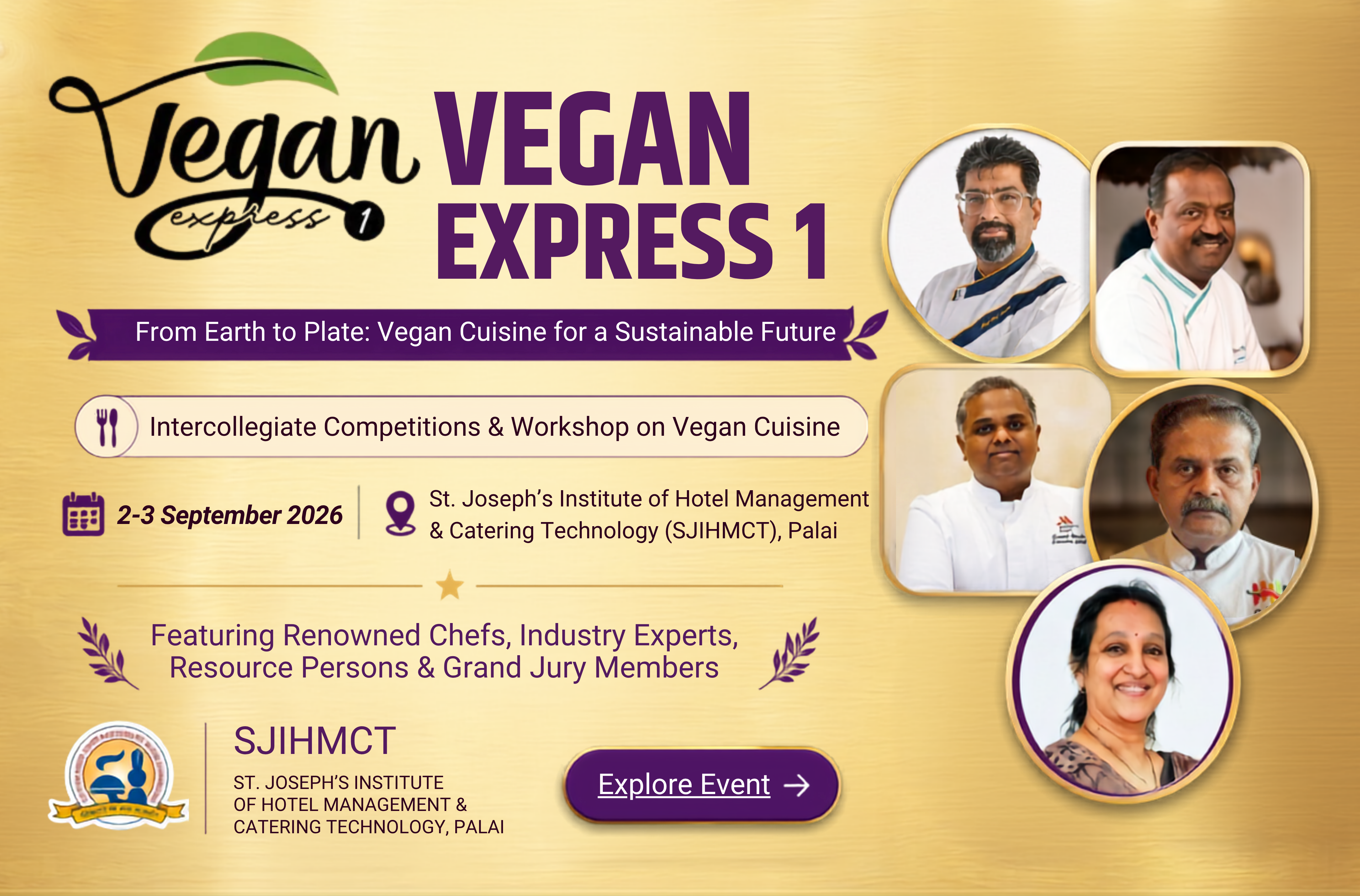 St. Joseph’s Institute of Hotel Management & Catering Technology (SJIHMCT), Palai